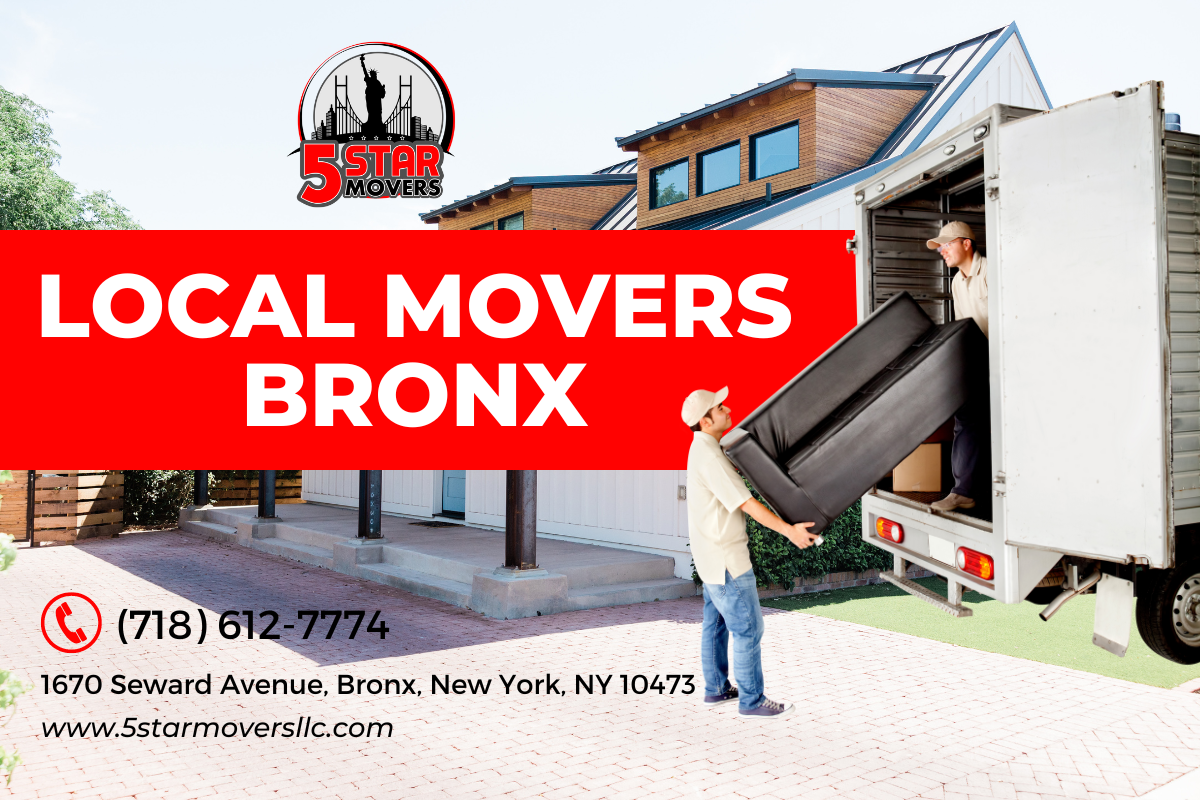 5 Star Movers LLC: Go-To Local Movers Bronx Company